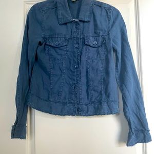 Tommy Bahama Two Palms Linen Raw Edge Jacket